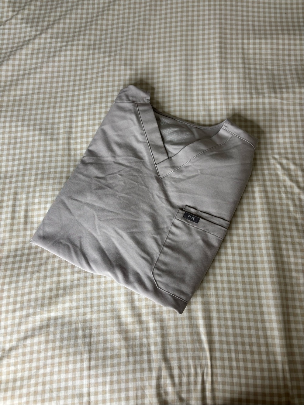 Figs Silver Arrow Leon Scrub Top